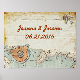 Poster de Grupo de Mapeamento de viagem