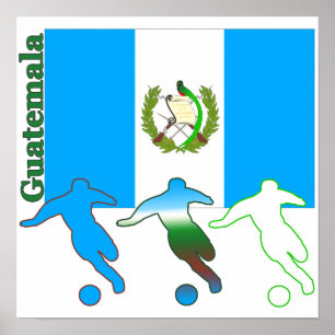 Poster de Guatemala do futebol