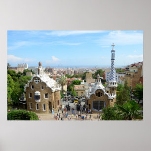 Poster de Guell do parque