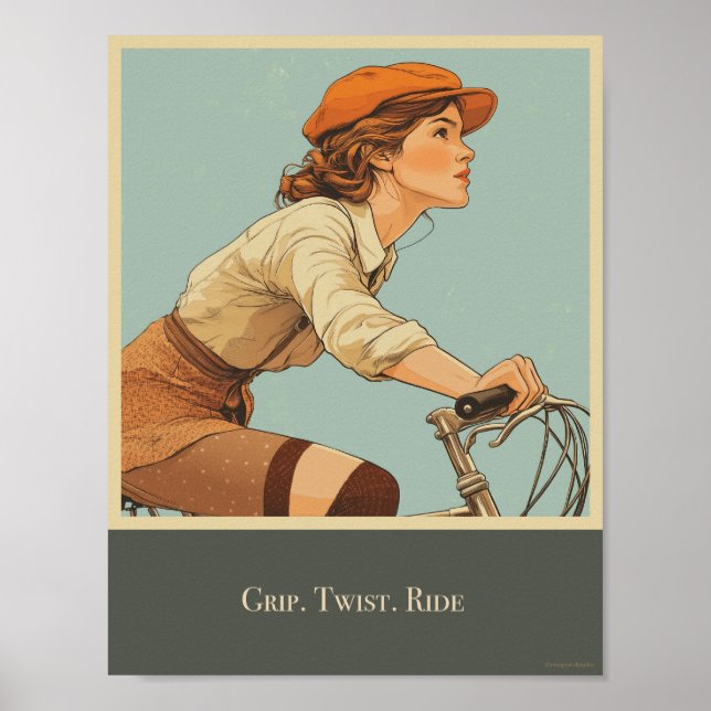 Poster de guinada de guincho (Frente)