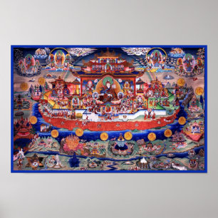 Poster de Guru Rinpoche - Zangdokpalri