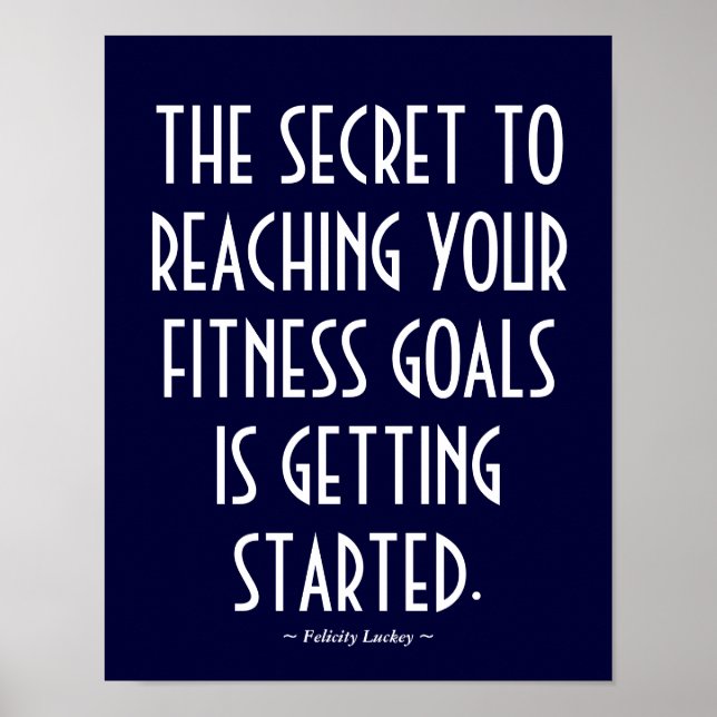 Poster de Gym personalizável 43 (Frente)