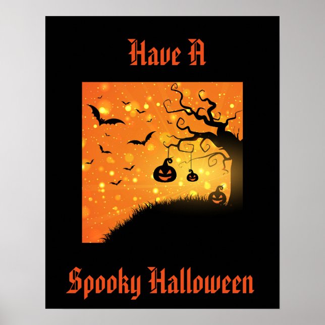 Poster de Halloween (Frente)