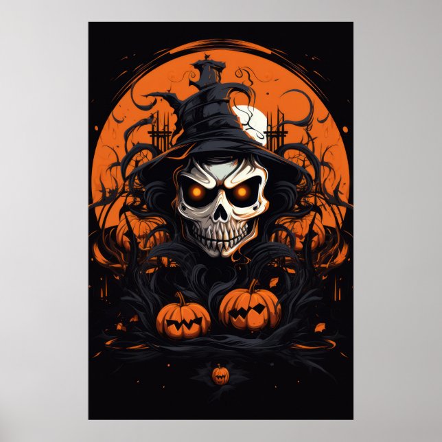 Poster de Halloween (Frente)