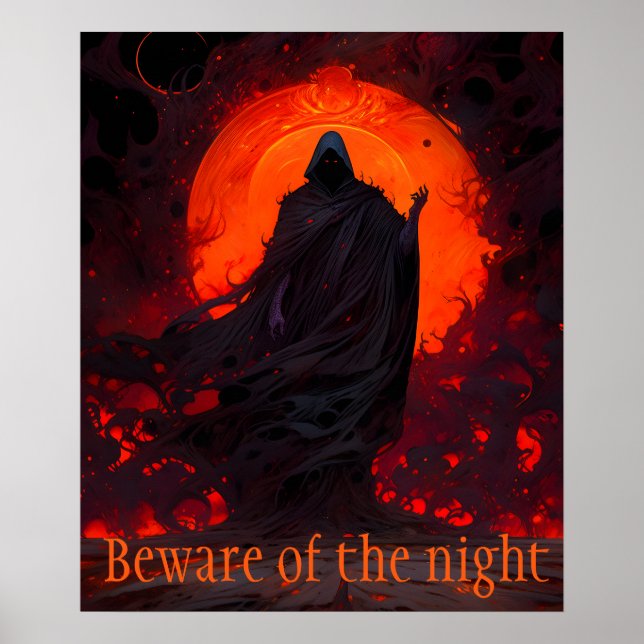 Poster de Halloween (Frente)