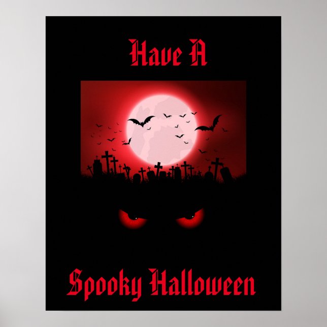 Poster de Halloween (Frente)