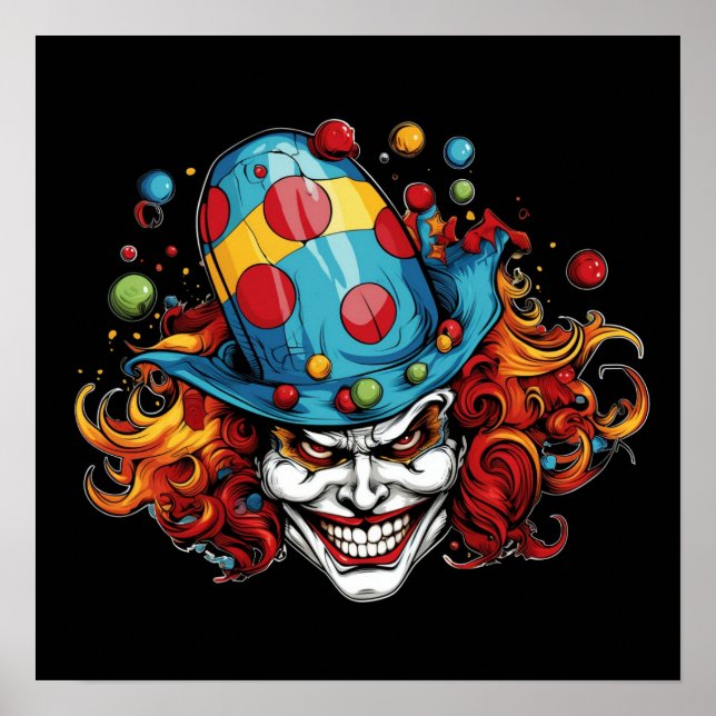 Poster de Halloween/Joker (Frente)