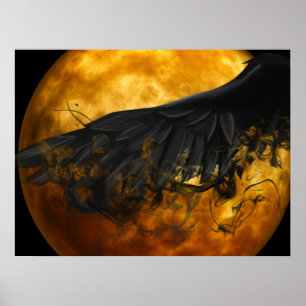 Poster de Halloween-Raven Poster
