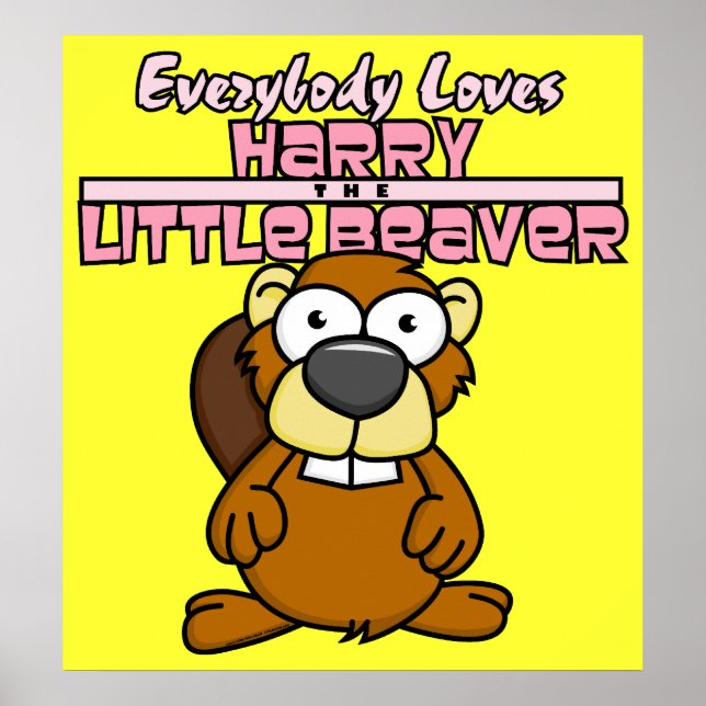 Poster de Harry Little Beaver (Frente)