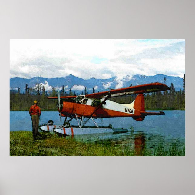 Póster De Havilland Beaver Floatplane (Frente)