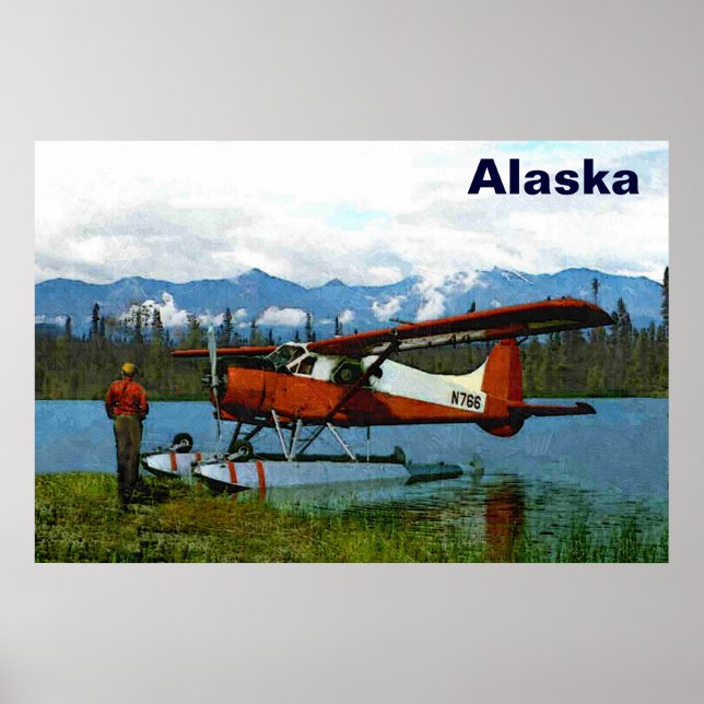 Póster De Havilland Beaver Floatplane (Frente)