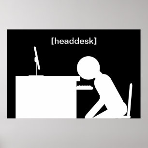 poster de headdesk