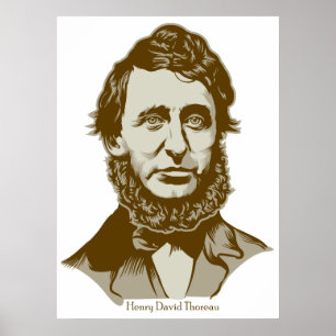 Poster de Henry David Thoreau