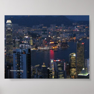 POSTER de HONG KONG pelo GIRO de LANI