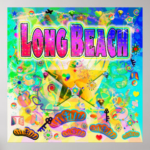 Poster de Hora da Época de Long Beach