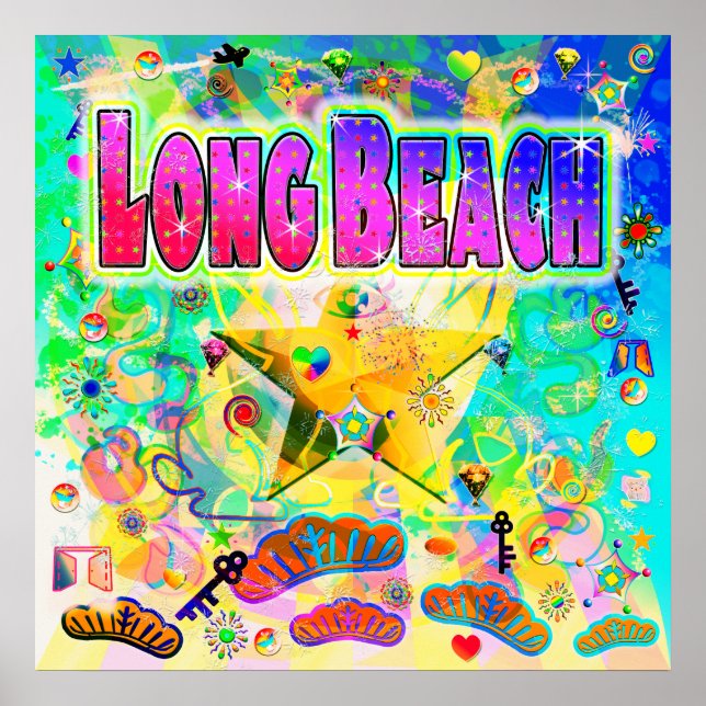 Poster de Hora da Época de Long Beach (Frente)