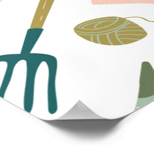 Poster de Horário do Jardim