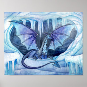 Poster de Ice Dragon por Molly Harrison