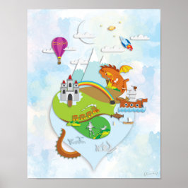 Poster de Ilha de Aventura Mágica (sem texto)