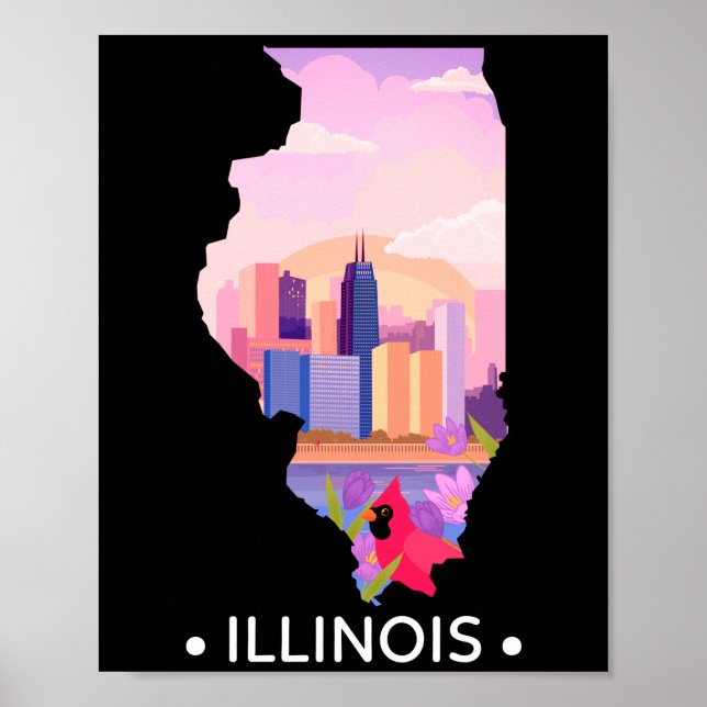 Poster de Illinois (Frente)