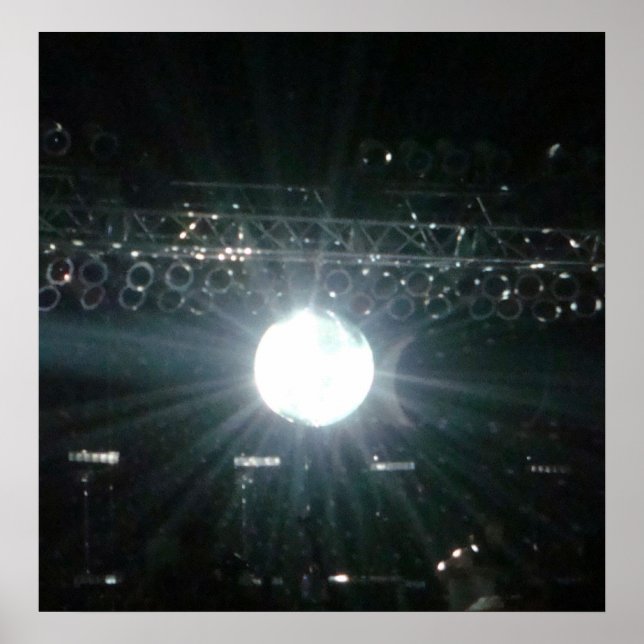 Poster de iluminação do palco (Frente)