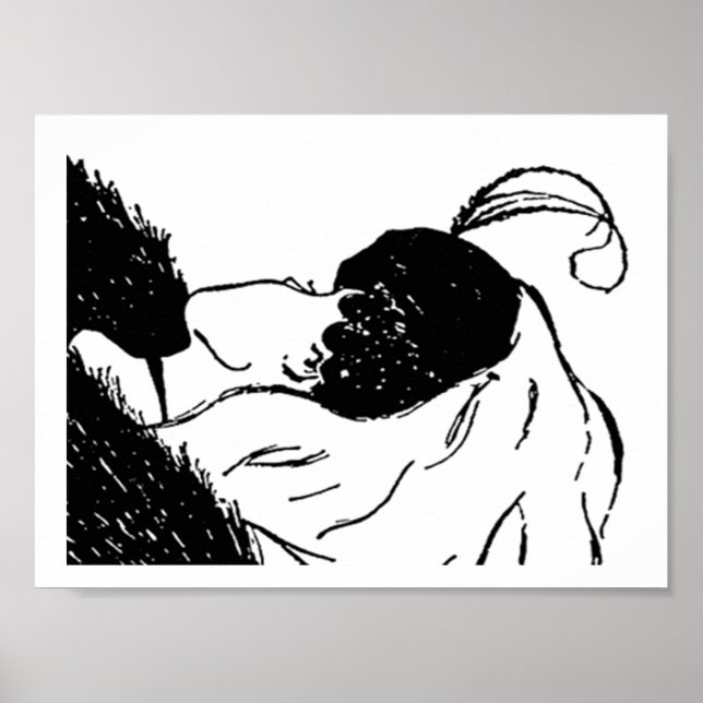 Poster de ilusão entre as mulheres jovens ou velha (Frente)