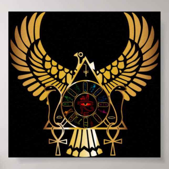 Poster de Imagem Egípcia (Frente)