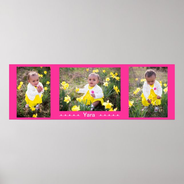 Poster de Imagem Personalizada - Yara (Frente)