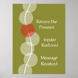 Poster de Impingimento Nervoso da Subluxação Chiro