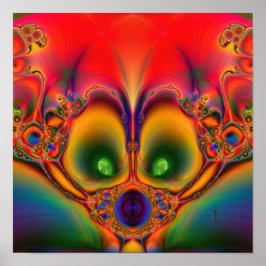 Poster de Impressão de Arte com Muzzled (12" x 12"