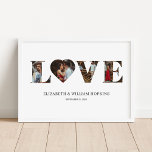 Poster de Impressão de Foto Personalizado do Coraç<br><div class="desc">Impressão personalizado Personalizado do Coração 4 Fotográfico personalizado,  moderno e elegante,  que pode ser personalizado com seu texto. Clique no botão "Personalizar" e use nossa ferramenta design para modificar este modelo. Veja a Design de Arte Gráfica para outros produtos que combinam com este design!</div>