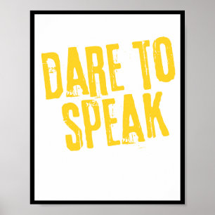 Poster de Impressão de Motivação de Wall Art Inspi