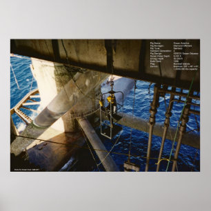 Poster De "impressão do mergulho ar"