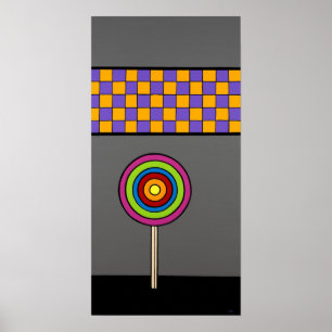 Póster De "impressão do pop Lolli"