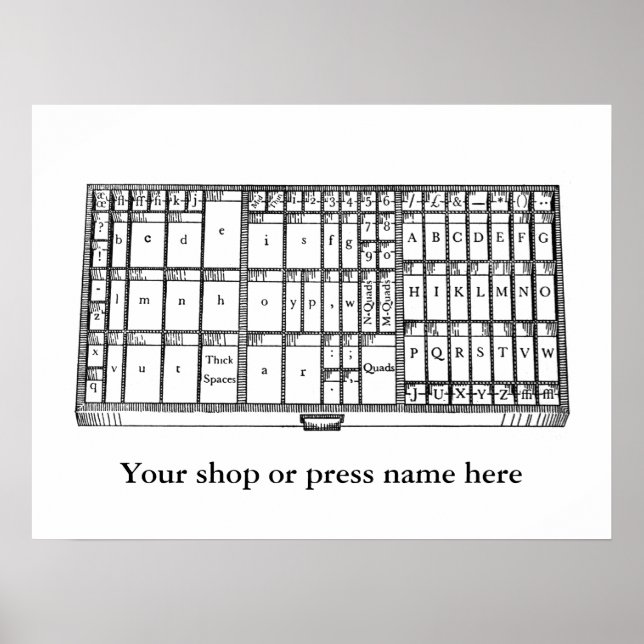 Poster de impressão do tipo comprar do tipo letter (Frente)