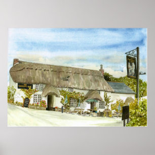 Póster De "impressão Punchbowl & de concha"