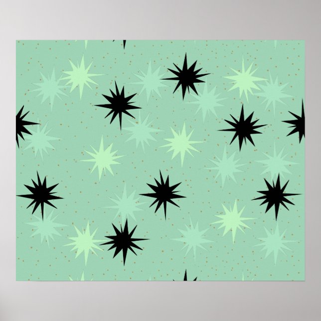 Poster de Impulsos Atômicos de Jade e Mint (Frente)
