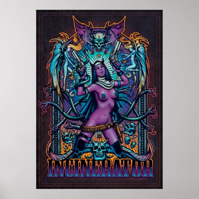 Poster de incinerador (Frente)