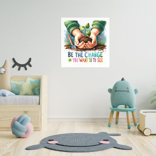 Poster de Inspiração de Natureza de Infraestrutura