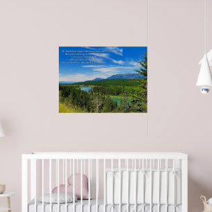 Poster de Inspiração na Paisagem Montanha