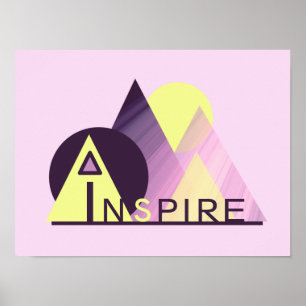 Poster de "INSPIRE" 16x20 Inspirational