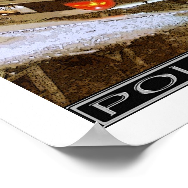 POSTER DE INTERCEPTOR DE POLÍCIA (Borda)