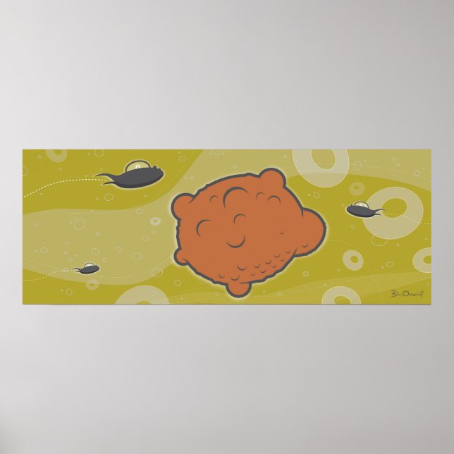 Poster de Invasor de Espaço (Frente)