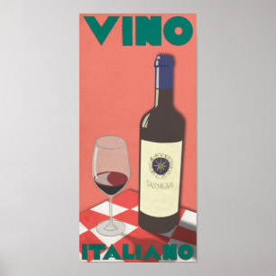 Poster de Italiano do Vino