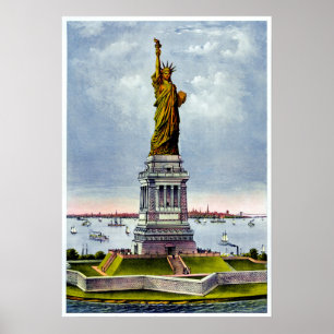 Poster ~ de Ives da ESTÁTUA DA LIBERDADE)