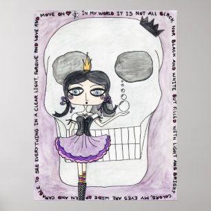 Poster de IWD GothGirlSceleton