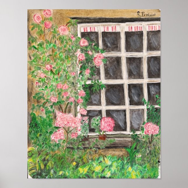 Poster de jardim de algodão Beatrix Potter (Frente)