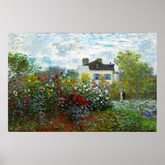 Poster de Jardim de Artista (em muitos tamanhos)