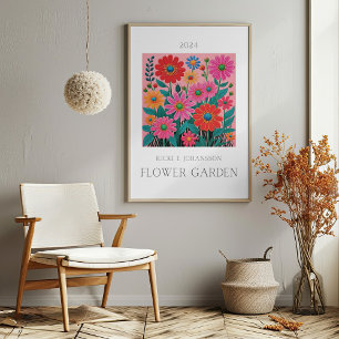 Poster de Jardim Rosa Flor