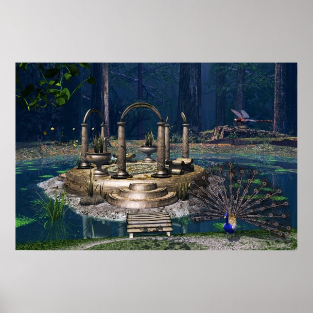 Poster de jardim secreto (Frente)